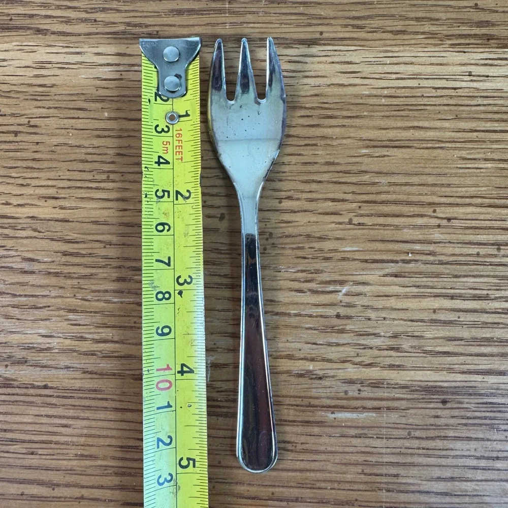Leonard Silver Plated Italy 5‎ Inch Appetizer Cocktail Fork Replacement Piece